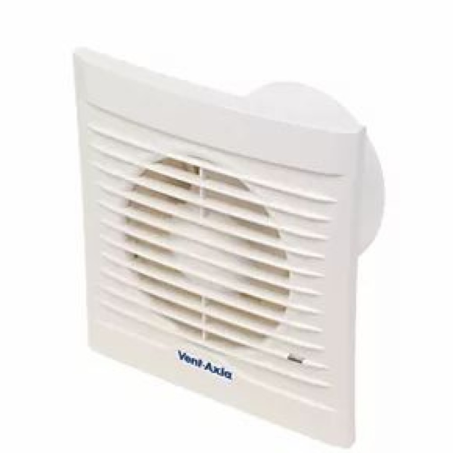 Bathroom Extractor Fans * | Vent-Axia 454056 100Mm Axial Bathroom Extractor Fan With Timer White 230V