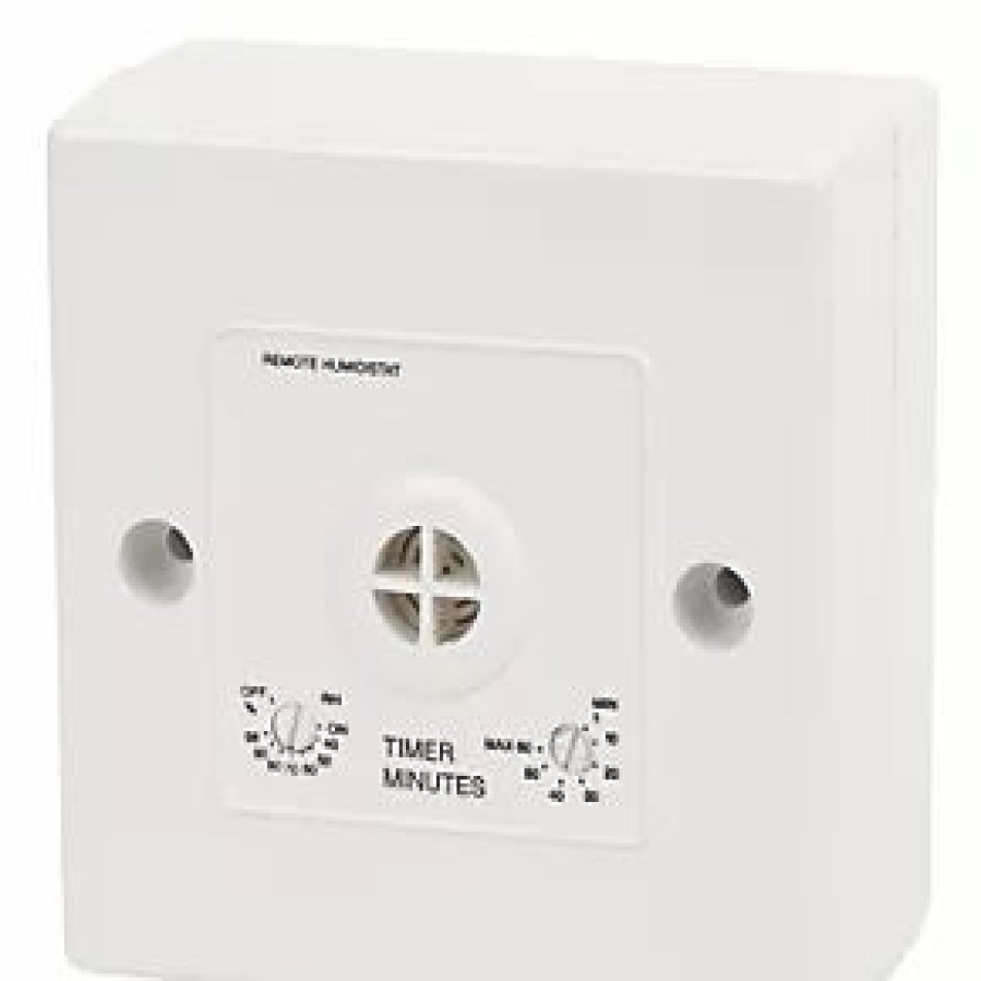 Bathroom Extractor Fans * | Manrose 1361 Remote Bathroom Fan Humidity Control With Timer