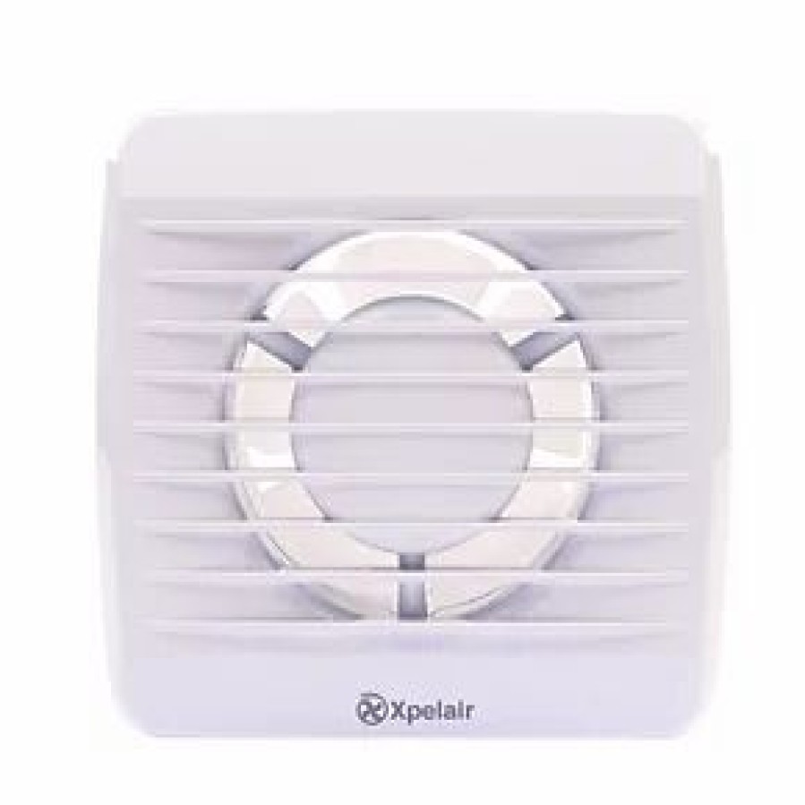 Bathroom Extractor Fans * | Xpelair Vx100T 100Mm Axial Bathroom Extractor Fan With Timer White 220-240V