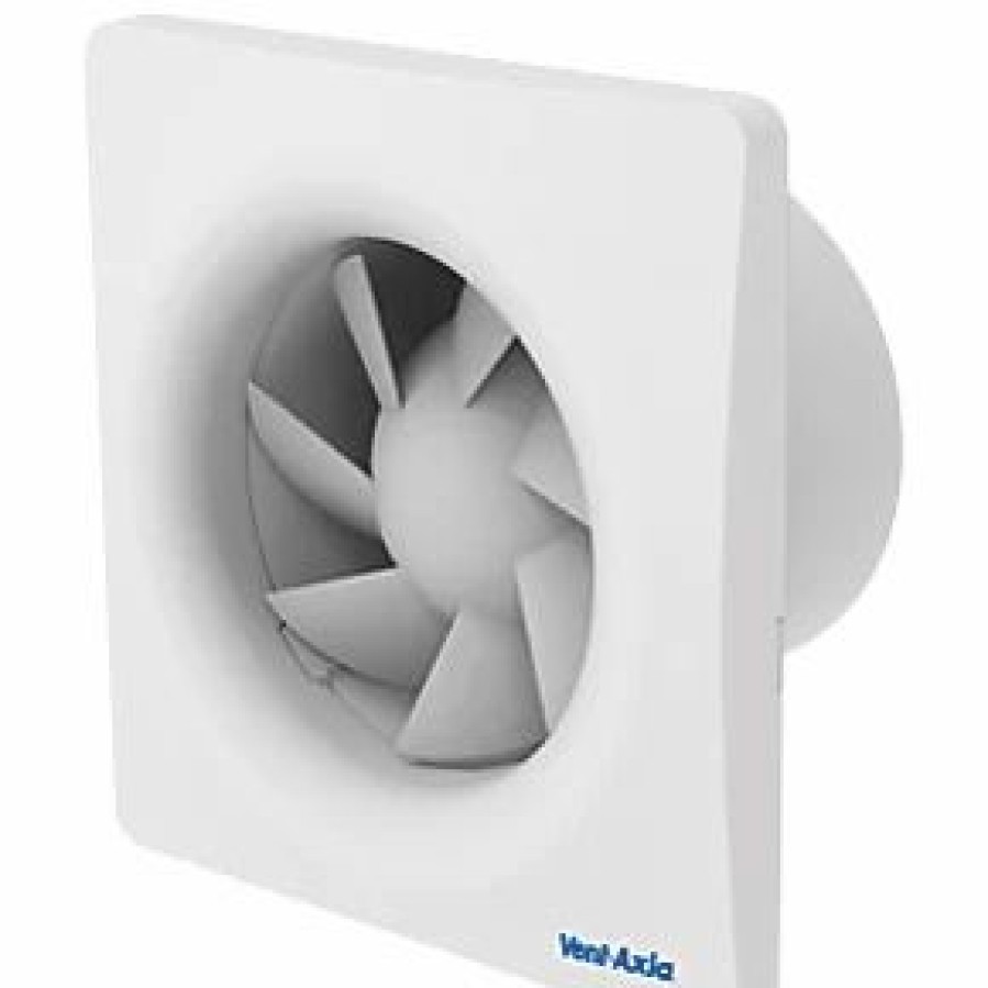 Bathroom Extractor Fans * | Vent-Axia 495703 Sz1 100Mm Axial Bathroom Extractor Fan With Timer White 240V