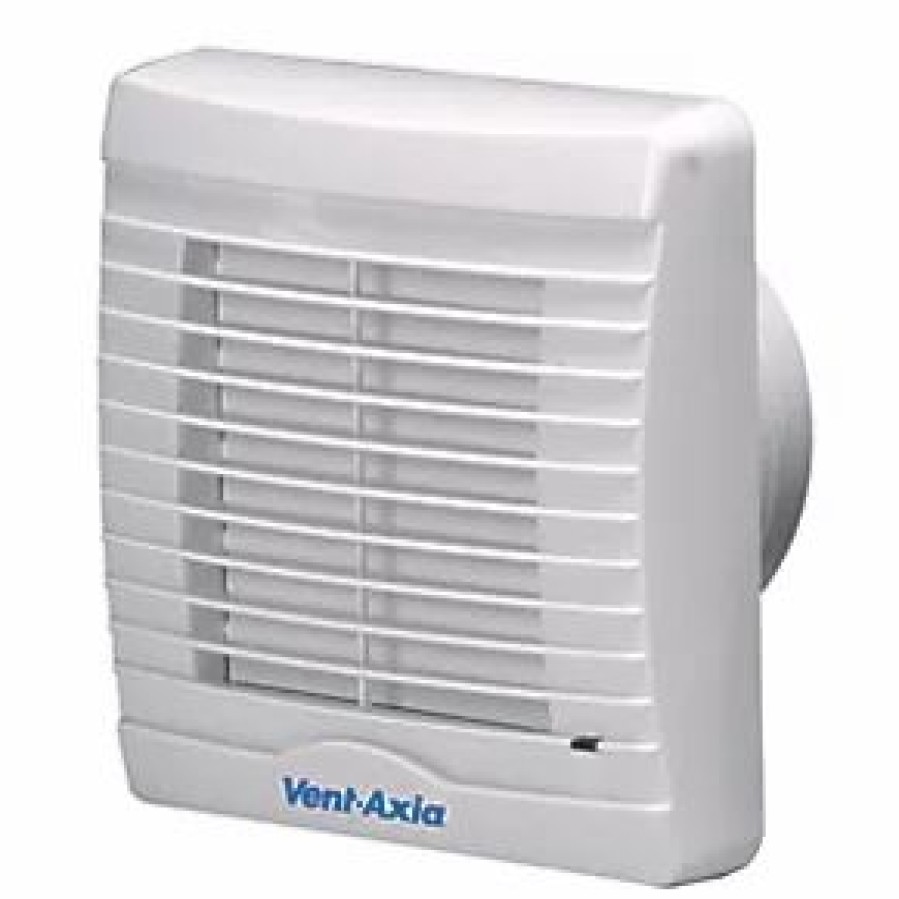 Bathroom Extractor Fans * | Vent-Axia 251410 100Mm Axial Bathroom Extractor Fan With Timer White 240V