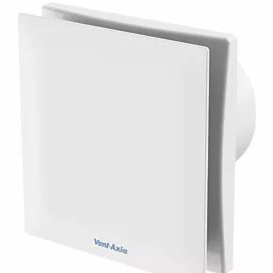 Bathroom Extractor Fans * | Vent-Axia 479088 100Mm Axial Bathroom Extractor Fan With Timer White 240V