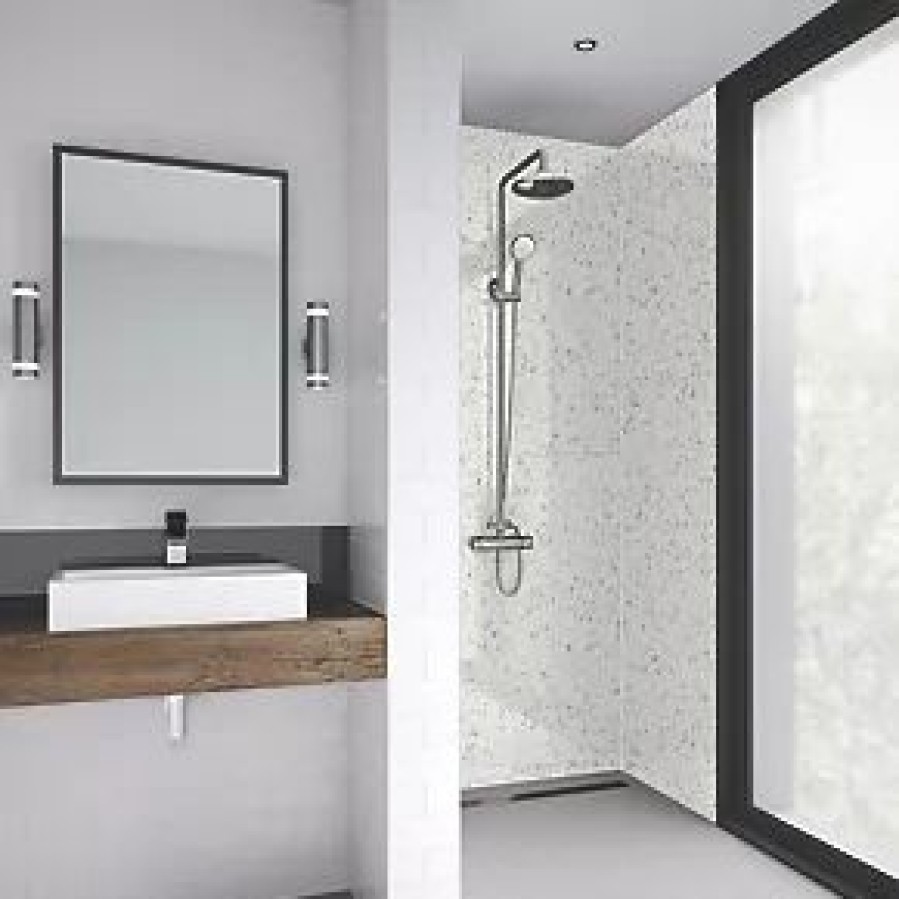 Bathroom Wall Panels * | Splashwall Laminate Panel Gloss Star Dust 590 X 2440 X 11Mm