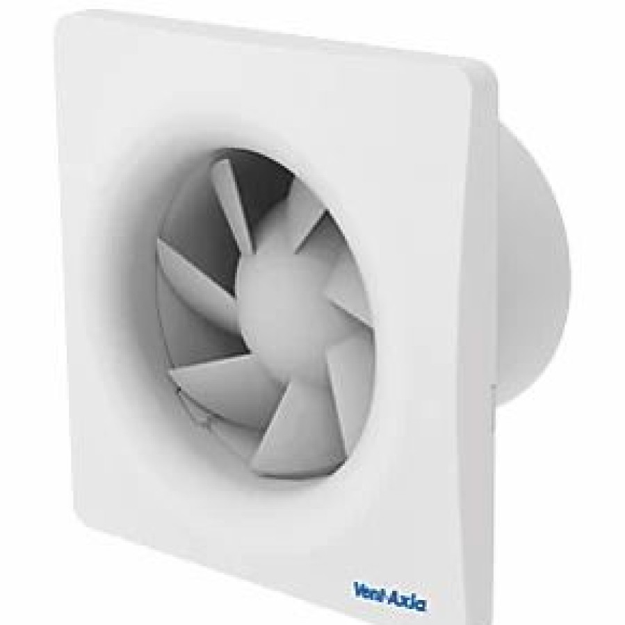 Bathroom Extractor Fans * | Vent-Axia 496129 Sz1 100Mm Axial Bathroom Extractor Fan With Timer White 240V