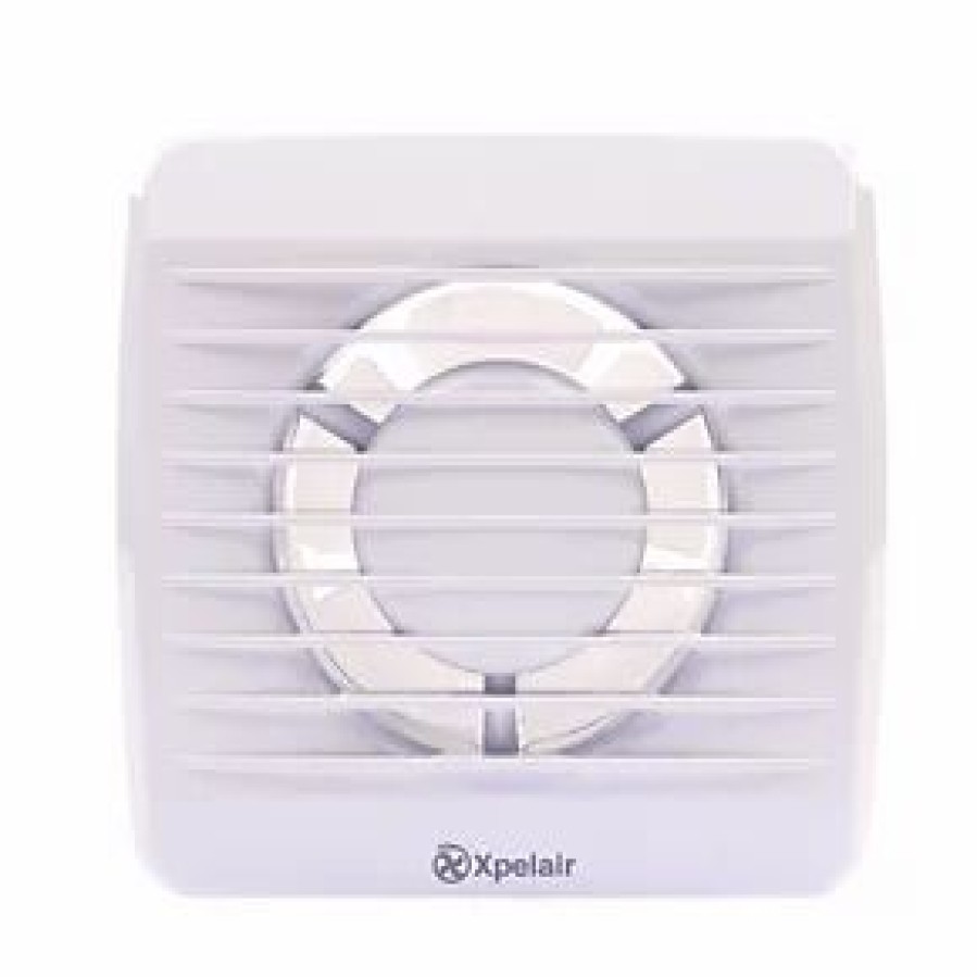 Bathroom Extractor Fans * | Xpelair Vx100P 100Mm Axial Bathroom Extractor Fan White 220-240V