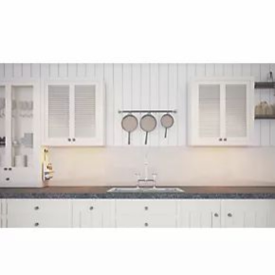 Bathroom Wall Panels * | Splashwall Bathroom Splashback Gloss Ivory 900 X 2420 X 4Mm