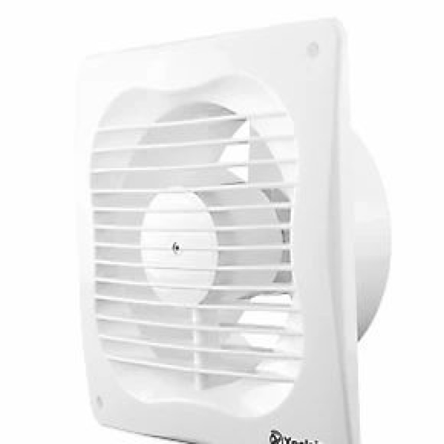 Bathroom Extractor Fans * | Xpelair Vx100 Slim 100Mm Axial Bathroom Extractor Fan White 220-240V