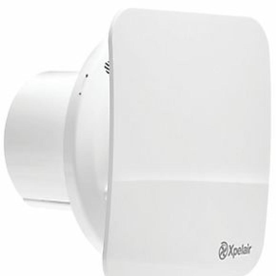 Bathroom Extractor Fans * | Xpelair C4Htsr 100Mm Axial Bathroom Extractor Fan With Humidistat & Timer White 220-240V