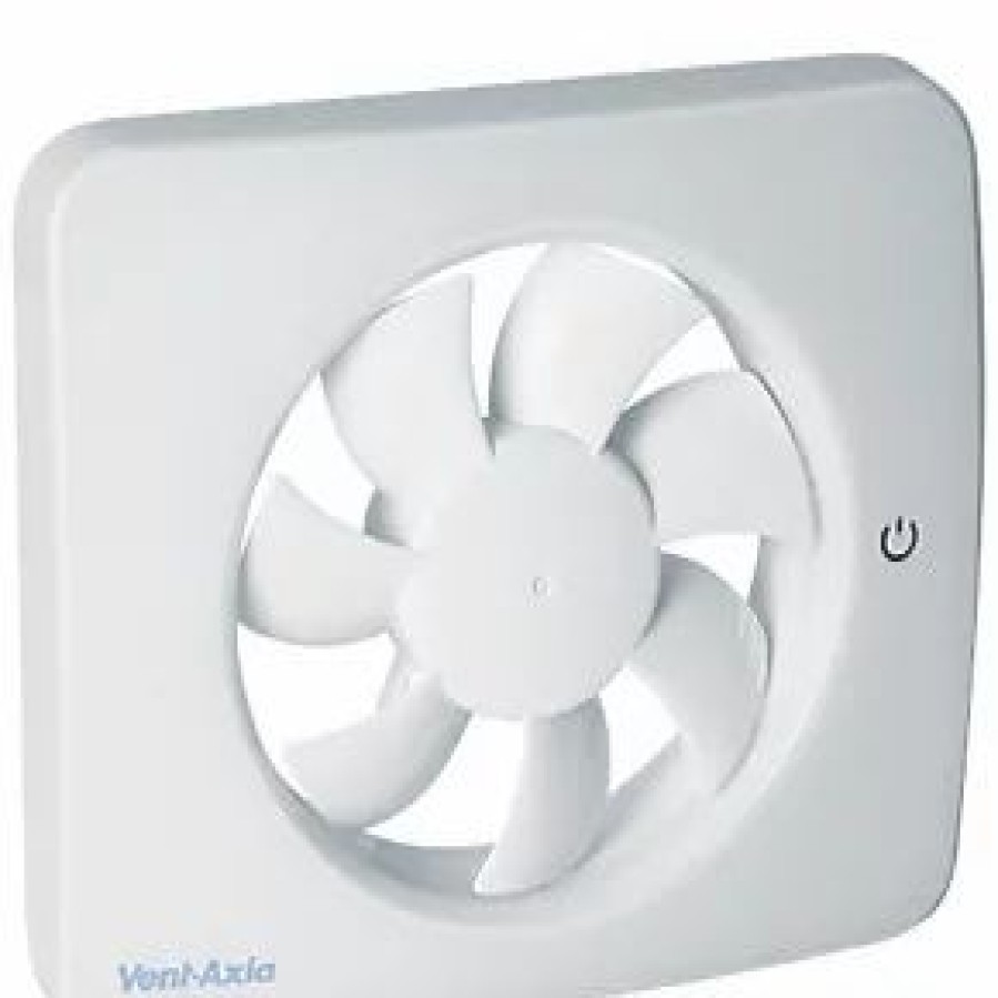 Bathroom Extractor Fans * | Vent-Axia 479460 118Mm Axial Bathroom Bluetooth Extractor Fan White 240V