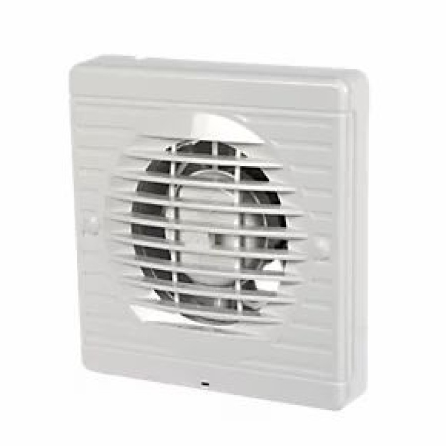 Bathroom Extractor Fans * | Manrose Xf100T 100Mm Axial Bathroom Extractor Fan With Timer White 240V