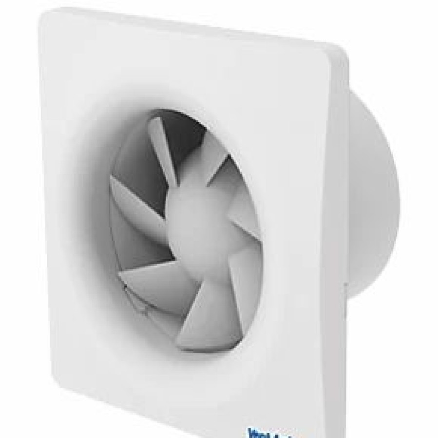 Bathroom Extractor Fans * | Vent-Axia 495702 Sz1 100Mm Axial Bathroom Extractor Fan With Humidistat & Timer White 240V