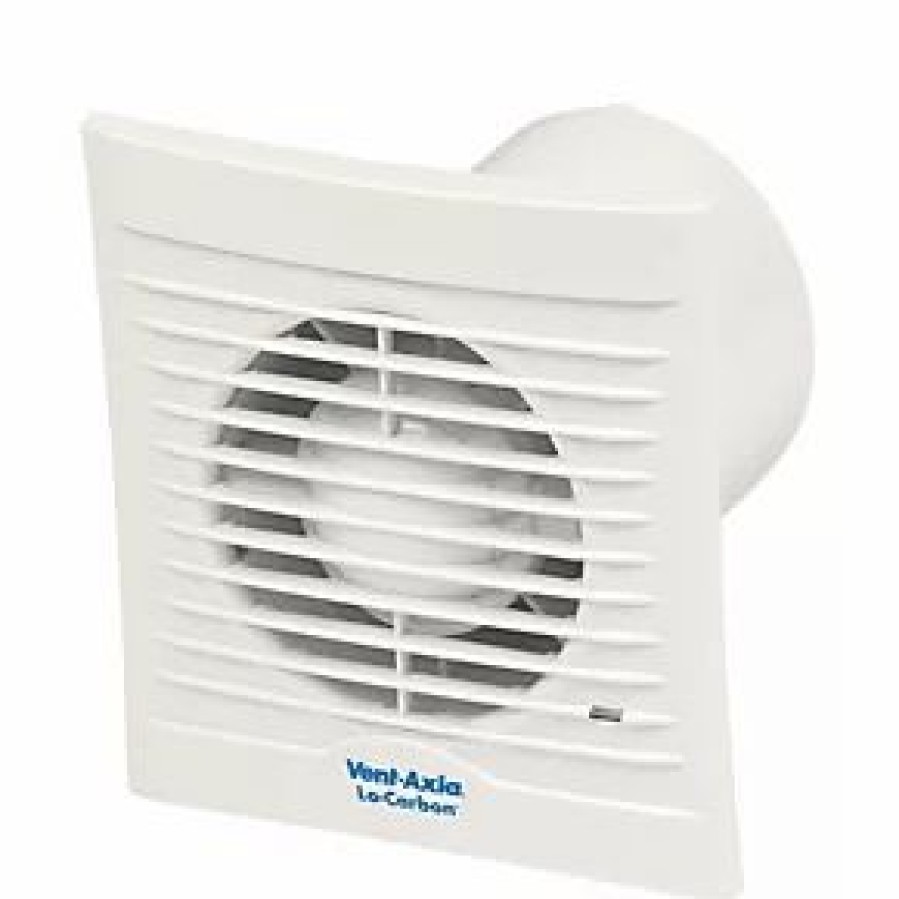 Bathroom Extractor Fans * | Vent-Axia 441624 100Mm Axial Bathroom Extractor Fan White 230V