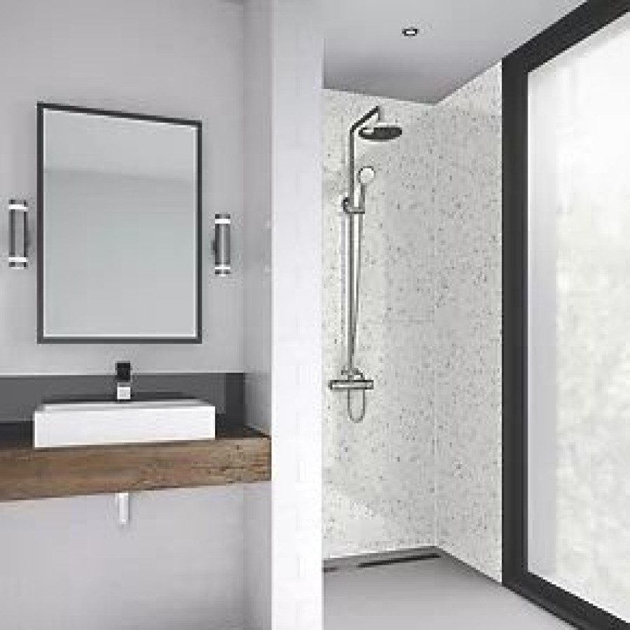 Bathroom Wall Panels * | Splashwall Laminate Panel Gloss Star Dust 1200 X 2440 X 11Mm