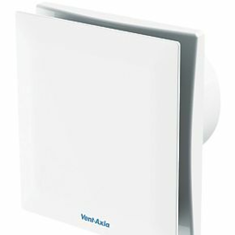 Bathroom Extractor Fans * | Vent-Axia 446659B 100Mm Axial Bathroom Extractor Fan With Timer White 240V