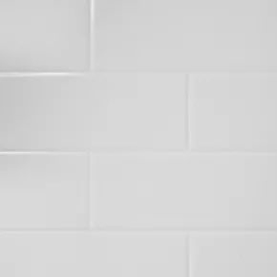 Bathroom Wall Panels * | Splashwall Composite Splashback Gloss Pure White 1220 X 2440 X 3Mm